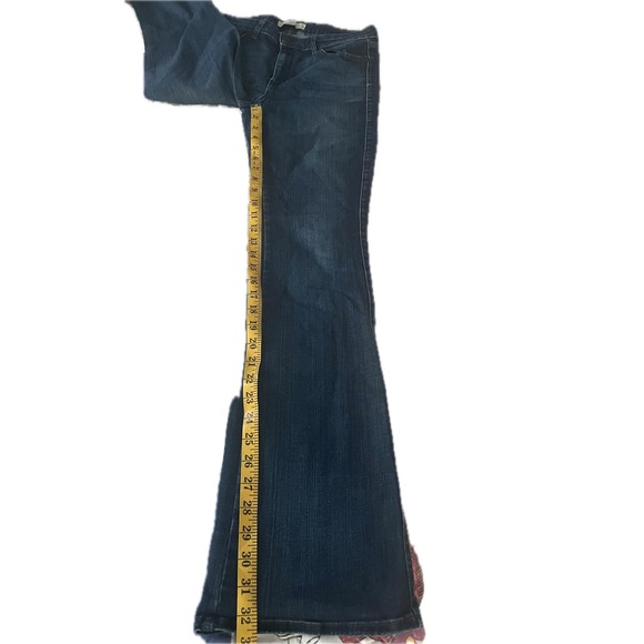 CJ by Cookie Johnson Grace Bootcut Jeans Dark Wash Denim Size 29 Made in USA - Picture 2 of 8